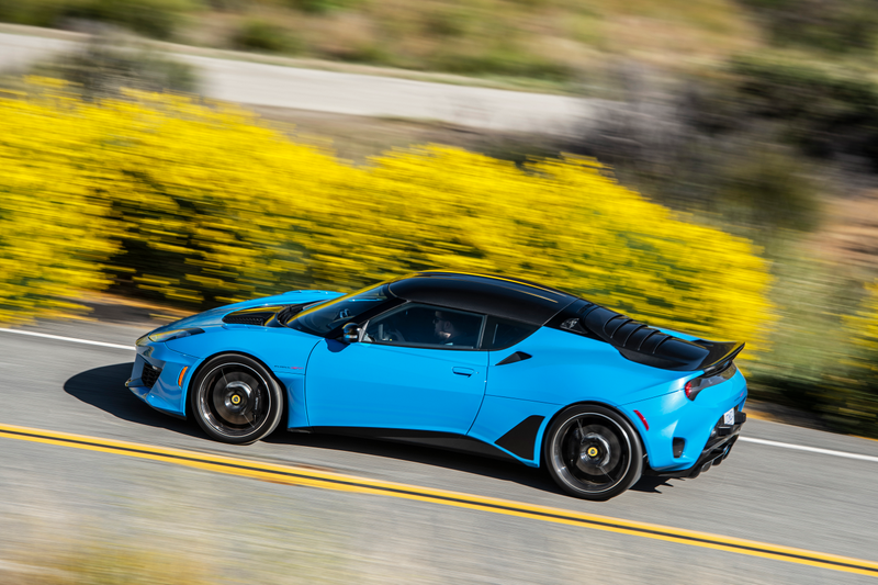 Illustration for article titled The 2020 Lotus Evora GT Gets Its Rear Seat Back And 6 Extra HP